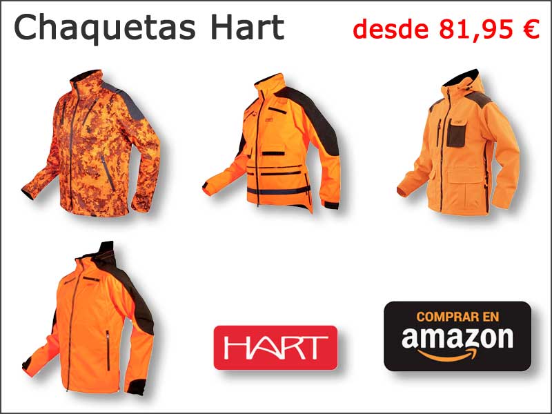 Chaqueta Caza Hart Naranja