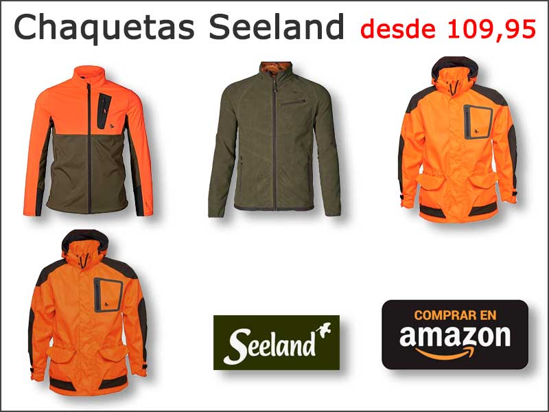 Chaqueta Caza Seeland Naranja